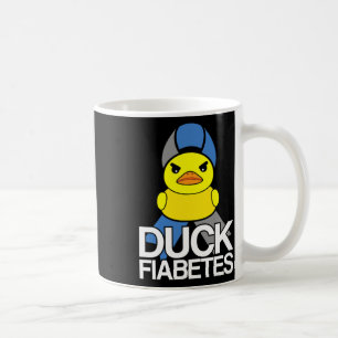 Typ-1-Diabetes T1d Ente Fiabetes Für Diabetes-Bewu Kaffeetasse