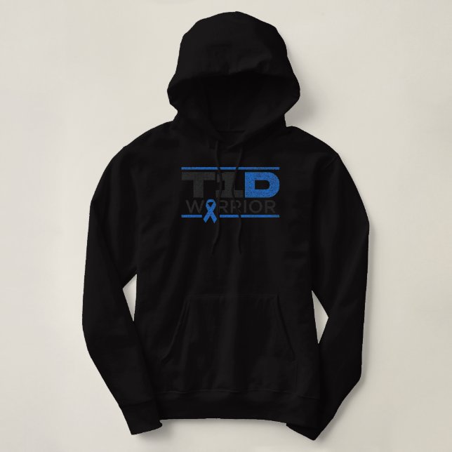 Typ 1 Diabetes T1D Warrior Hoodie (Design vorne)