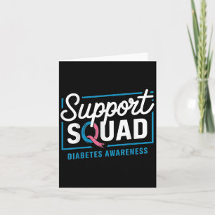 Typ 1 Diabetes Warrior Support Squad - Diabetes A Karte