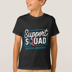 Typ 1 Diabetes Warrior Support Squad - Diabetes A T-Shirt