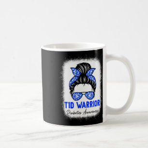 Typ 1 Diabetes Warrior T1d Aufklärung Monat Messy Kaffeetasse