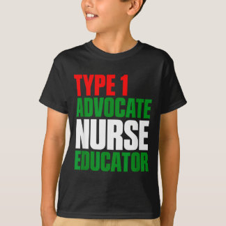 Typ 1 Fürsprecher Krankenpflegerin Erzieherin  T-Shirt