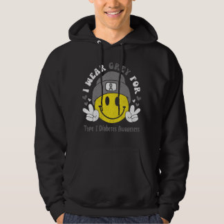 Typ 1 Geschenke zur Unterstützung des Diabetes-Bew Hoodie