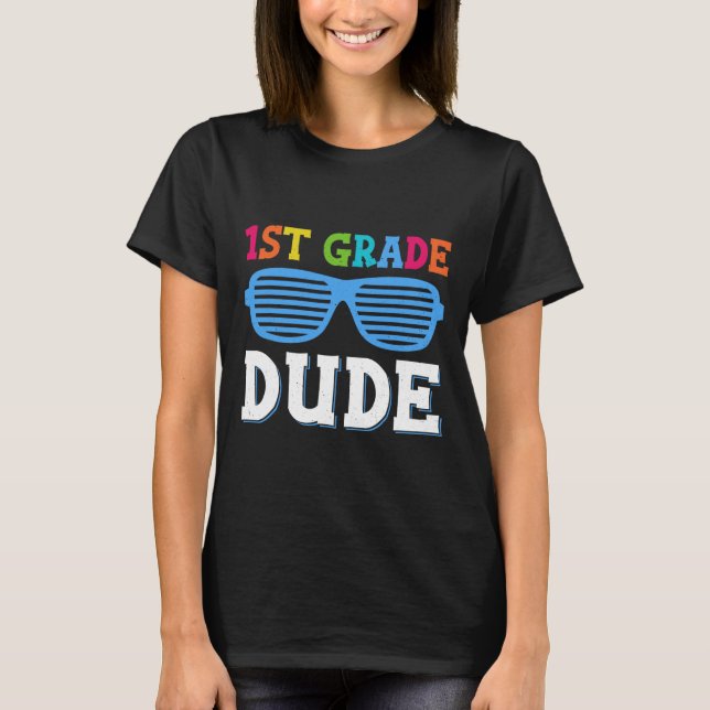 Typ 1. Klasse LehrerStudierendeStudierendeIn T-Shirt (Vorderseite)
