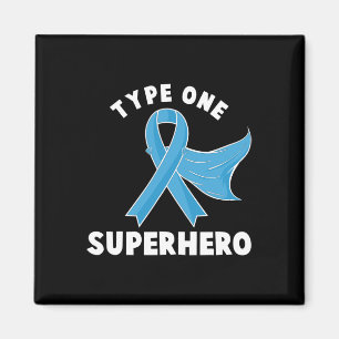 Typ 1 Superheld Diabetes Awareness Diabetic Boy Magnet