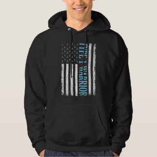 Typ 1 Warrior Diabetes Awareness Diabetics Hoodie