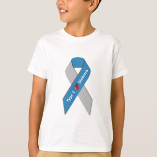 Typ- 1diabetes-Bewusstseins-Band T-Shirt