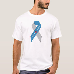 Typ- 1diabetes-Bewusstseins-Band T-Shirt