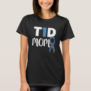 Typ- 1diabetes-Mama-Shirt - T1D Band-Shirt T-Shirt
