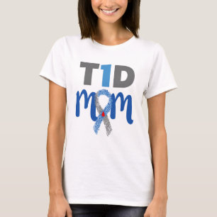 Typ- 1diabetes-Mama-Shirt - T1D T - T-Shirt