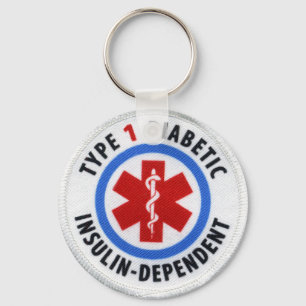 Typ- 1diabetiker schlüsselanhänger