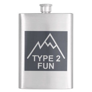 Typ 2 Spaß Flachmann