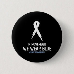 Typ-2- und Typ-1-Diabetes-Bewusstsein im November  Button