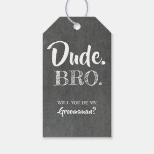 Typ Bro wirst du mein Trauzeuge sein Geschenkanhänger