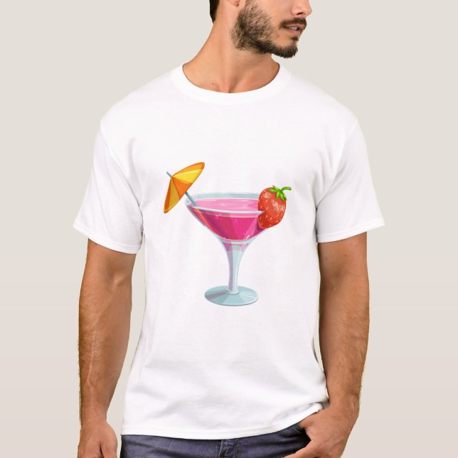 Typ-Buffet Martini T-Shirt (Vorderseite)