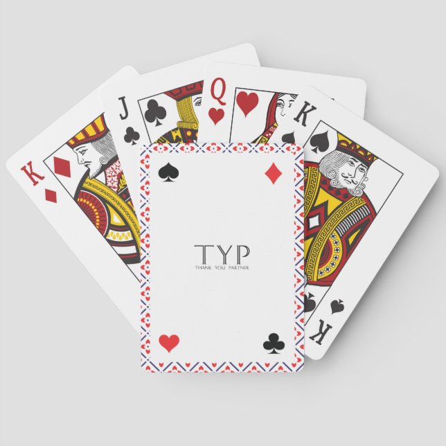TYP Canasta Playing Cards Red Spielkarten (Rückseite)