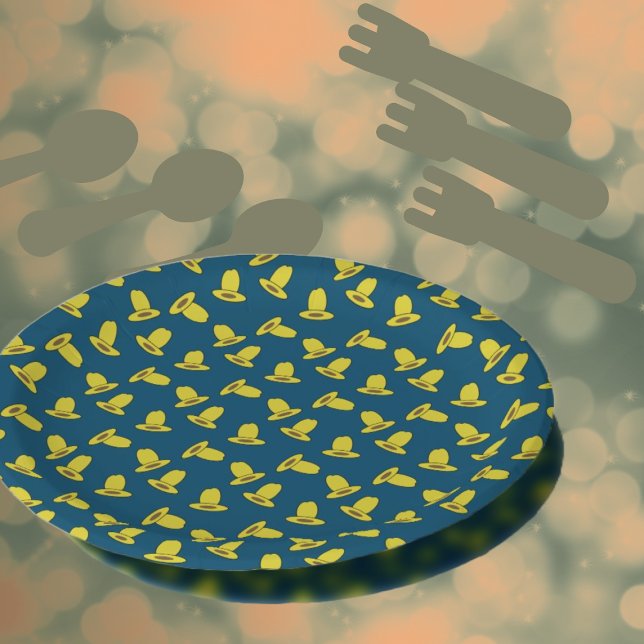 Typ Cowboy Birthday Party Pappteller (Von Creator hochgeladen)