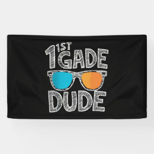 Typ der 1. Klasse Zurück zur Schule Erstklässler Banner