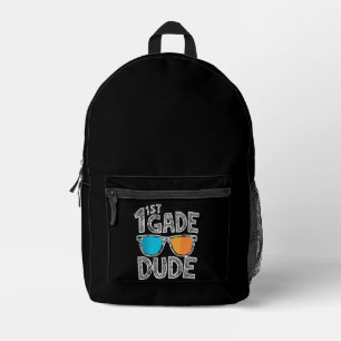 Typ der 1. Klasse Zurück zur Schule Erstklässler Bedruckter Rucksack