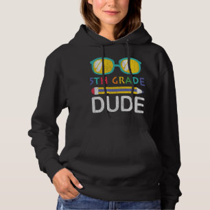 Typ der 5. Klasse Vintag zurück zur vierten Klasse Hoodie
