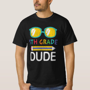 Typ der 5. Klasse Vintag zurück zur vierten Klasse T-Shirt