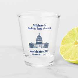 Typ der Bachelor Party in Washington Schnapsglas