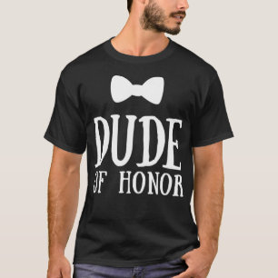 Typ der Ehrenfunny Wedding Bow Krawatte Graphic T-Shirt