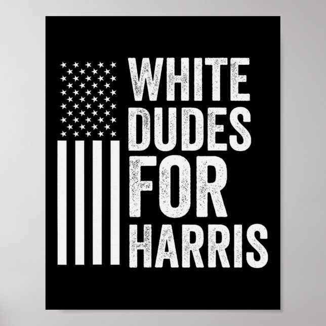 Typ der Harris-Unterstützung Präsident Kamala Usa  Poster (Vorne)