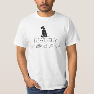 "Typ der Leckerei" (Schwarzer Text) T-Shirt
