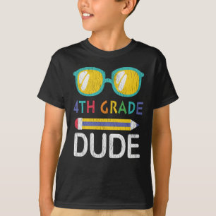 Typ der vierten Klasse Vintag zurück zur vierten K T-Shirt