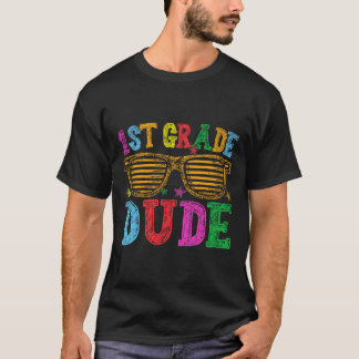 Typ des 1. Schuljahres Zurück zur Schule Erster Sc T-Shirt