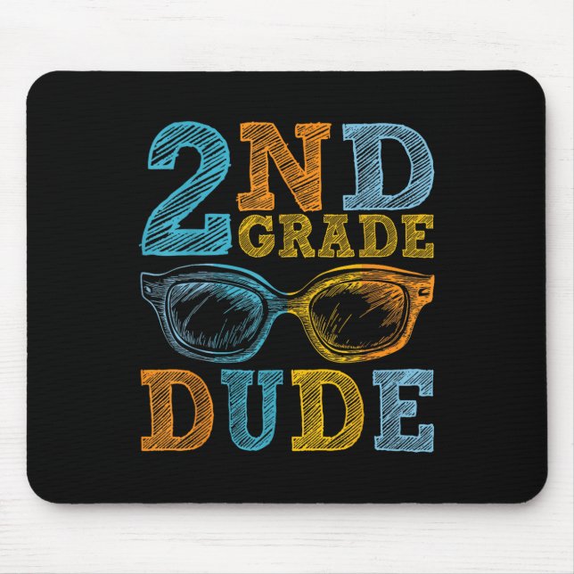 Typ des 2. Schuljahres Zurück zur Schule Schüler J Mousepad (Vorne)