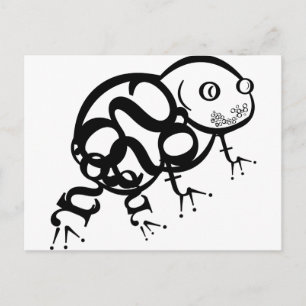 Typ des Frosches Postkarte
