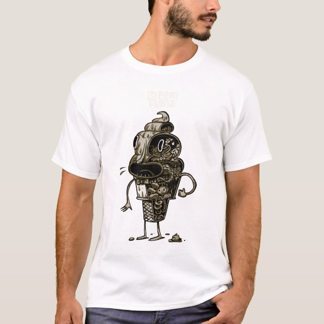 Typ-- drehen Sie sich herum T-Shirt (Vorderseite)