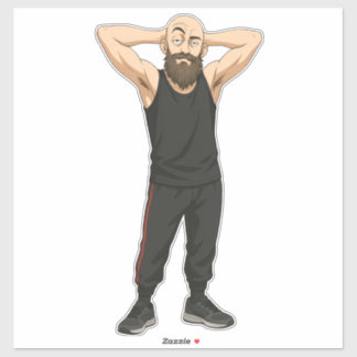 Typ Entspannte Tanzfläche Aufkleber