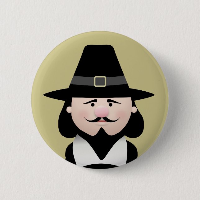 Typ Fawkes Button (Vorderseite)