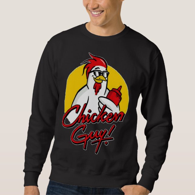 Typ Fieri Hühnerhähnchen Typ Typ Fieri Chick Sweatshirt (Vorderseite)