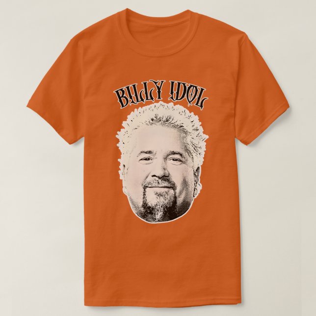 Typ Fieri Meme Fan Art Design T-Shirt (Design vorne)