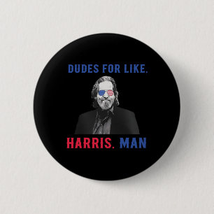 Typ für den Präsidenten wie Harris Kamala Harris Button