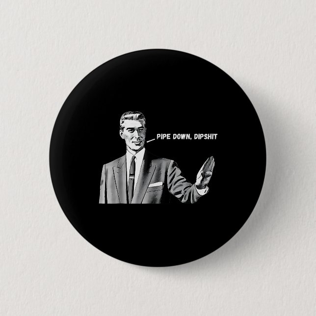 Typ für die Abblendlichtkorrektur Meme 2025 Button (Vorderseite)