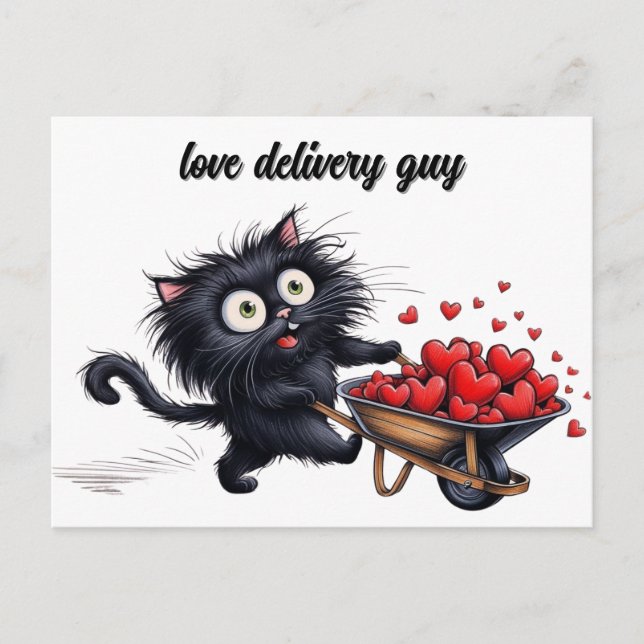 Typ für die Liebe Postkarte (Vorderseite)