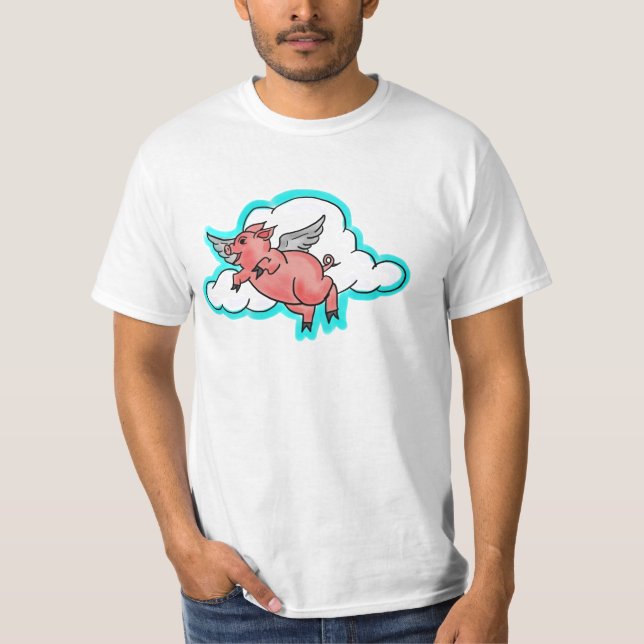 Typ für Schweine T-Shirt (Vorderseite)