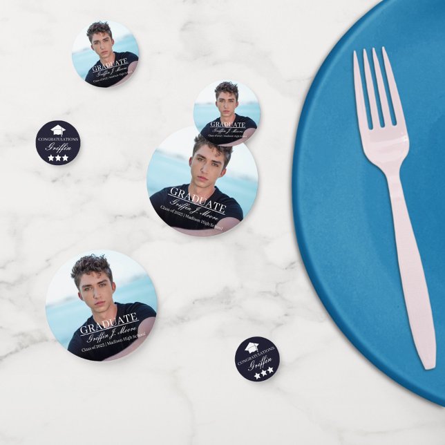 Typ Grad Modernes Abschluss Foto Konfetti (Von Creator hochgeladen)