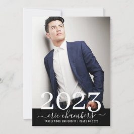 Typ Graduation Party Foto Skriptname Einladung