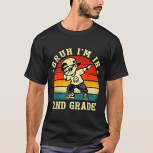 Typ im zweiten Schuljahr lustiger erster Schultag T-Shirt