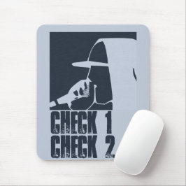 TYP IN HOODIE BERICHTERSTATTUNG ÜBER DAS BIZ MOUSEPAD