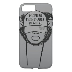 TYP IN HOODIE - PROFITIERT VON KRADLE ZU GRAVE iPhone 8 PLUS/7 PLUS HÜLLE