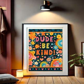 Typ Kumpel Freundlich Poster
