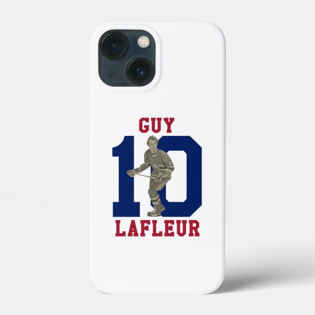 Typ Lafleur Ice Hockey Legende Case-Mate iPhone Hülle (Rückseite)
