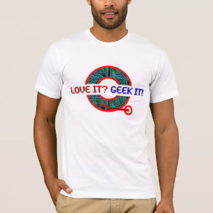 Typ-Liebe es Geek es T-Shirt